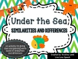 Under the Sea {Similarities & Differences}