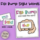 Fist Bump Sight Words | Classroom Entry Password | High Fr