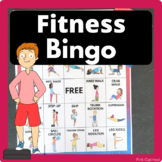 Fitness Bingo - Brain Breaks or Physical Education