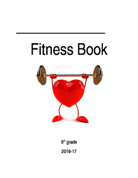Preview of Fitness Book