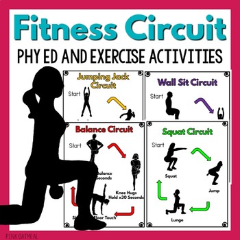 Preview of Fitness Circuit - Physical Education and Exercise Activities