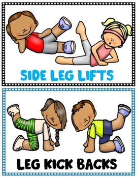 Preview of Fitness Exercise Visuals