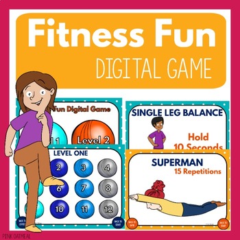 Preview of Fitness Fun Gross Motor Digital Game