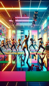 Preview of Fitness Fusion: Aerobics Poster