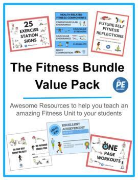 Preview of Fitness Resources Value Bundle Pack