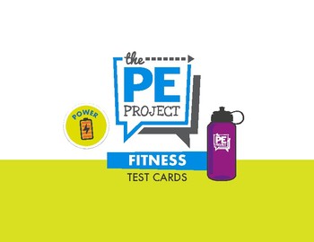 Preview of Fitness Test Cards - The PE Project