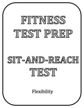 Preview of Fitness Test Training Cards: Sit-and-Reach Test