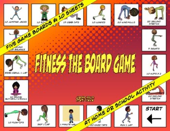 Active Health and Fitness Board Games for Kids