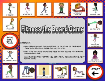 Active Health and Fitness Board Games for Kids