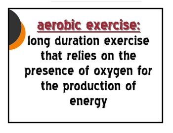 Preview of Fitness Vocabulary Cards