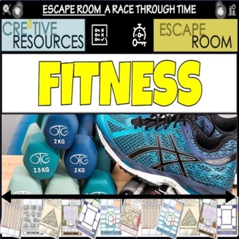 Preview of Fitness and Health Escape Room