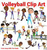 Fitness and Sport Clip Art - 25 Volleyball Images Comercia