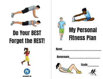 Fitness Goals Worksheet