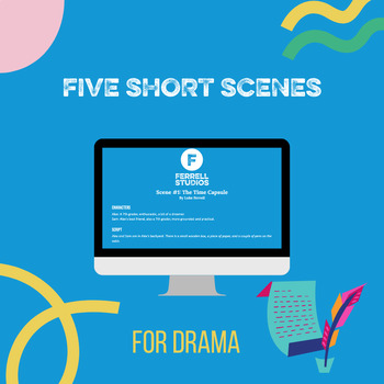 Preview of Five Beginner Short Scenes for Elementary or Middle School Drama