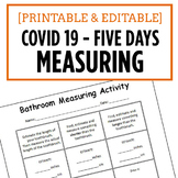 Five Days Of Measuring - Distance Learning - EASY FOR PARENTS!