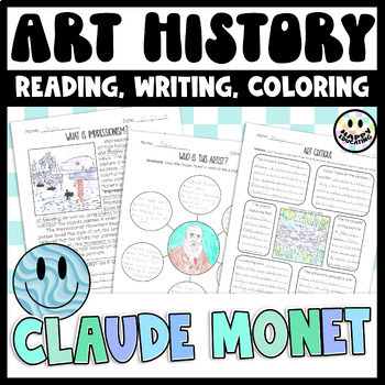 Preview of Claude Monet Art History Lessons