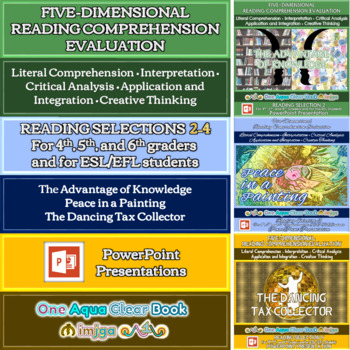 Preview of Five-Dimensional Reading Comprehension Evaluation: Selections 2-4 (PPTX)