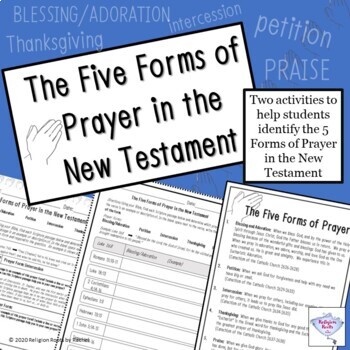 Preview of Five Forms of Prayer in the New Testament