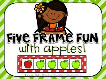 Preview of Five Frame Fun with Apples!