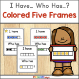 Five Frames Game with I Have Who Has | for 26 students