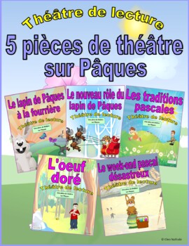 Preview of Five French Easter Plays Bundle (French Reader's Theatre)