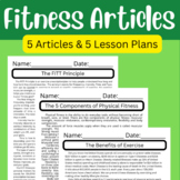 Five Health & Fitness Articles with Lesson Plans & Activit
