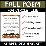 Five Little Acorns Poetry Pack