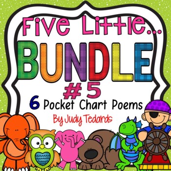 Five Little Snowflakes (Pocket Chart Poem with Student Books) by Judy  Tedards
