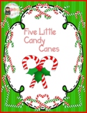 Five Little Candy Canes Literacy and Subtraction for Early