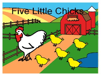 Preview of Five Little Chicks