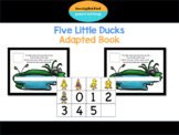 Five Little Ducks Adapted Book