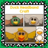 Five Little Ducks, Duck Headband Craft