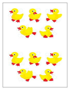 Five Little Ducks Subtraction Book by Haley Perez | TPT