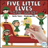 Five Little Elves - the song (Circle Time, Christmas, Coun