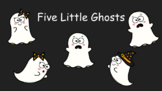 Five Little Ghosts Halloween Animated Poem