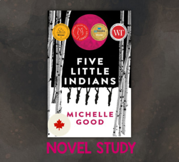 Preview of Five Little Indians Novel Study