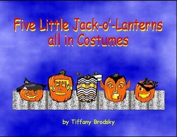 Preview of Five Little Jack-o'-Lanterns Ebook by Tiffany Brodsky