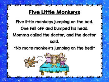 Five Little Monkeys: Rhythm & Rhymes for Elementary Music by SingToKids