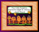 "Five Little Pumpkins" Smart Board Literacy & Math Common 