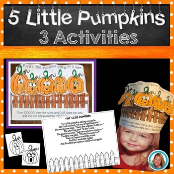 Five Little Pumpkins Sitting on a Gate Activities | STEM | TpT