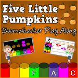 Five Little Pumpkins - Boomwhacker Play Along Videos & She