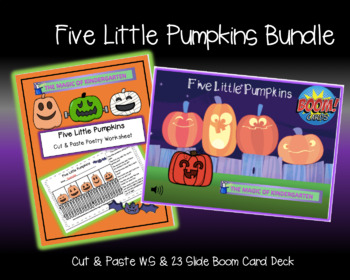 Preview of Five Little Pumpkins Bundle