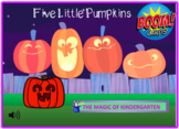 Five Little Pumpkins (Counting 0-5)~ Boom Cards