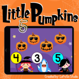 Five Little Pumpkins Counting Numbers 1-5 | Halloween Counting Pumpkin