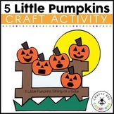 Five Little Pumpkins Craft | 5 Little Pumpkins Activity | 