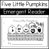 Five Little Pumpkins Emergent Reader Mini Book (Math and L