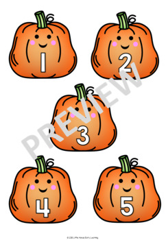 Five Little Pumpkins Number Rhyme & Puppets by Little Hands Early Learning