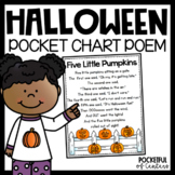 Five Little Pumpkins Pocket Chart {FREE} Halloween Pocket Chart