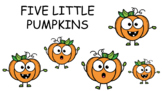 Five Little Pumpkins Poem Animated 