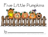 Five Little Pumpkins {coloring and handwriting book}